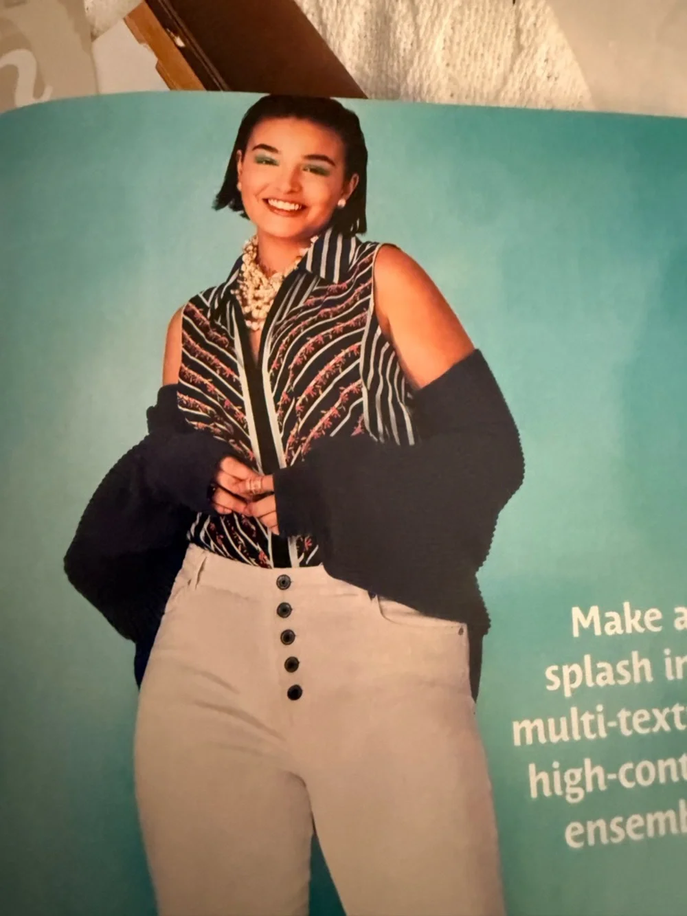 Cabi Chevron Top - Picture 1 of 4